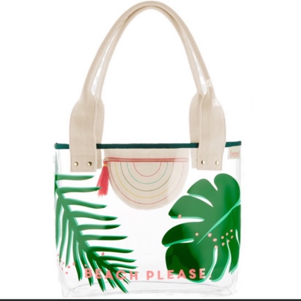 Beach Please Benefit Tote 🌴